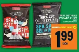 Food Basics Irresistibles potato chips offer