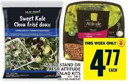 Food Basics Fresh attitude salad kits offer