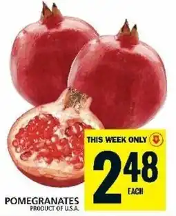 Food Basics Pomegranates offer