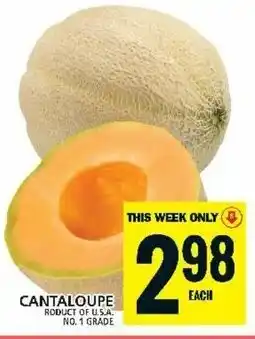 Food Basics Cantaloupe offer