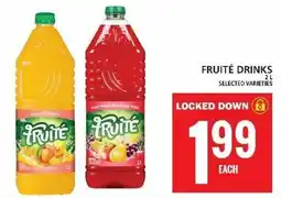 Food Basics Fruité drinks offer