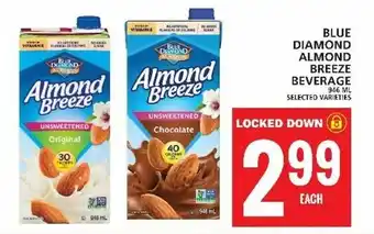 Food Basics Blue diamond almond breeze beverage offer