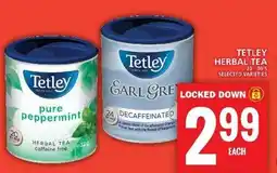Food Basics Tetley herbal tea offer
