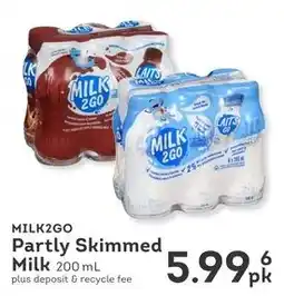 IGA MILK2GO Partly Skimmed Milk offer