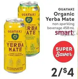 IGA Guayaki Organic Yerba Mate offer
