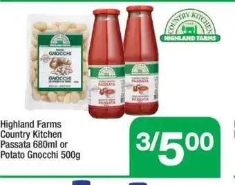 Highland Farms Highland Farms Country Kitchen Passata 680ml offer