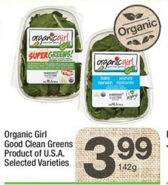 Organic Girl Good Clean Greens