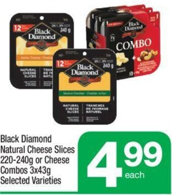 Highland Farms Black Diamond Natural Cheese Slices offer