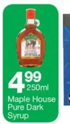 Highland Farms Maple House Pure Dark Syrup offer