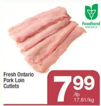 Highland Farms Fresh Ontario Pork Loin offer