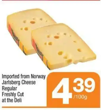 Highland Farms Imported from Norway Jarlsberg Cheese offer