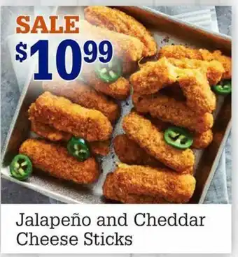 Jalapeño and Cheddar Cheese Sticks