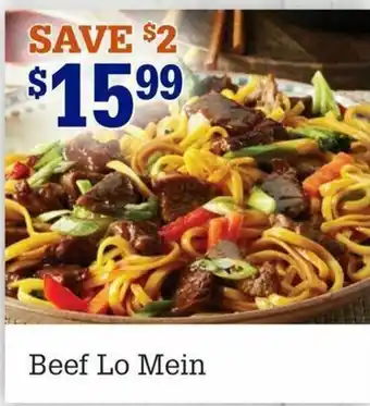 M&M Meat Shops Beef Lo Mein offer
