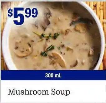 M&M Meat Shops Mushroom Soup offer