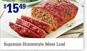 M&M Meat Shops Supreme Homestyle Meat Loaf offer