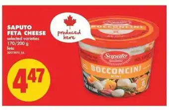 No Frills Saputo Feta Cheese offer
