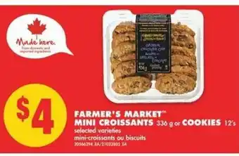 No Frills Farmer's Market Mini Croissants Cookies offer