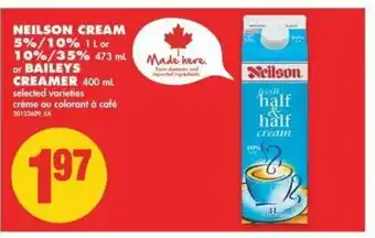 No Frills Neilson Cream offer