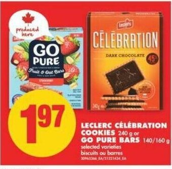 No Frills Leclerc Célébration Cookies offer