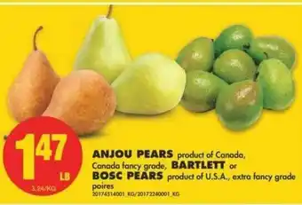 No Frills Anjou Pears offer