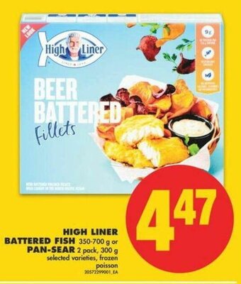 No Frills High Liner Battered Fish offer