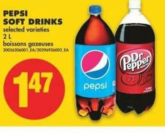 No Frills Pepsi Soft Drinks offer
