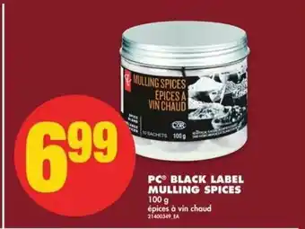 No Frills PC Black Label Mulling Spices offer