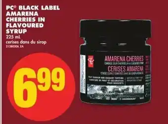 No Frills PC Black Label Amarena offer