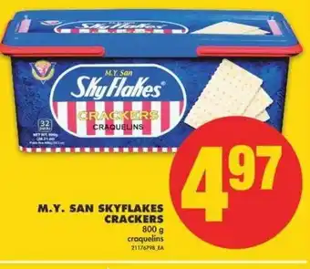 No Frills M.Y. San Skyflakes Crackers offer