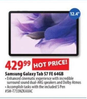 London Drugs Samsung Galaxy Tab S7 FE 64GB offer