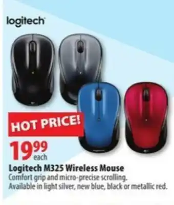 London Drugs Logitech M325 Wireless Mouse offer