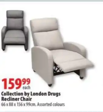 London Drugs Collection by London Drugs Recliner Chair offer