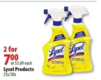 London Drugs Lysol Products offer