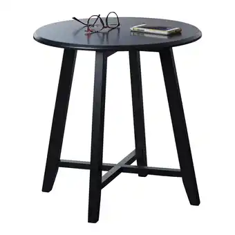 Giant Tiger HomeStyles Black Round Side Table - 19.2in. offer