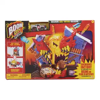 Giant Tiger Boom City Racers Fireworks Factory offer