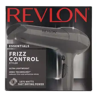 Giant Tiger Revlon Frizz Control Hair Dryer offer