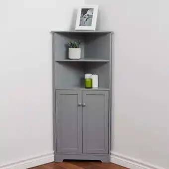 Giant Tiger HomeStyles Grey Corner Cabinet offer