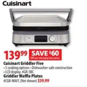 London Drugs Cuisinart Griddler Five offer