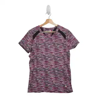 Giant Tiger White Cross Women's Pink Spacedye Lite Tech Scrub Top - XS-XXL offer