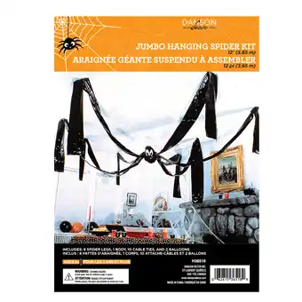 Giant Tiger Danson Décor Jumbo Hanging Spider Kit offer