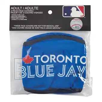 Giant Tiger Licensed Blue Jays Reusable Mask - 2pk. offer