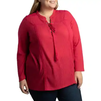 Giant Tiger mySTYLE Women's Plus Lace Top - 1X-3X offer
