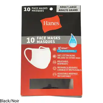 Giant Tiger Hanes Face Mask - 10pk. offer