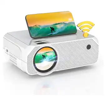 Best Buy BOMAKER Native HD Portable Projector, WiFi Mini Projector for Home Theatre or Outdoor Movies (GC355) offer