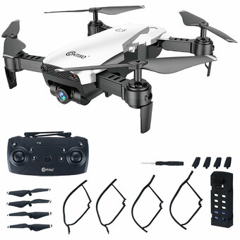 Best Buy Contixo F16 Quadcopter Drone with Camera & Controller - Ready-to-Fly - White - Only at Best Buy offer
