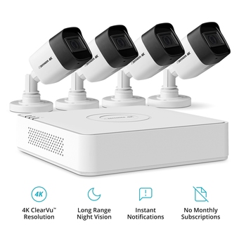 Best Buy Defender 4K Ultra-HD 1TB Wired Cameras for Home & Business Security , Indoor & Outdoor Surveillance Cameras, No Monthly Fees offer