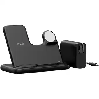 Best Buy Anker PowerWave 4-In-1 Wireless Charging Dock (B2575J11-5) offer