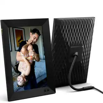 Best Buy Nixplay Smart WiFi HD Digital Picture Frame 10.1 Inch, Share Video Clips and Photos Instantly via E-Mail or App offer