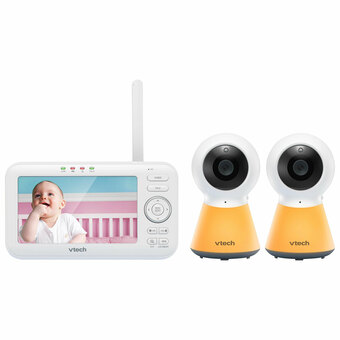 Best Buy VTech 5" Video Baby Monitor with 2 Cameras, Night Light, Night Vison & Two-Way Audio (VM5254-2) offer
