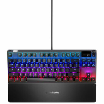 Best Buy SteelSeries Apex Pro TKL Backlit Mechanical OmniPoint Gaming Keyboard - English offer